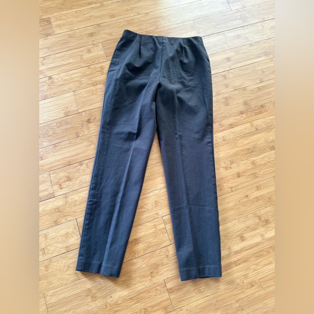 Women’s J Jill Brown Ponte Pants - Picture 2 of 3